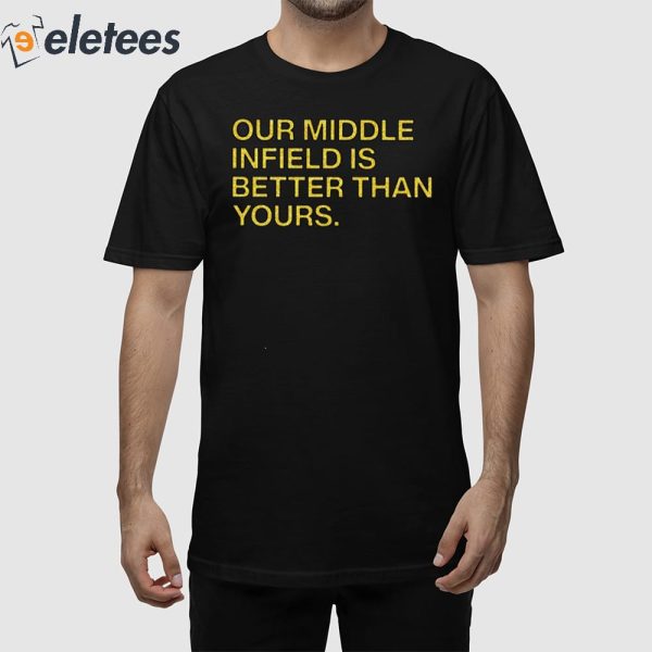 Our Middle Infield Is Better Than Yours Shirt