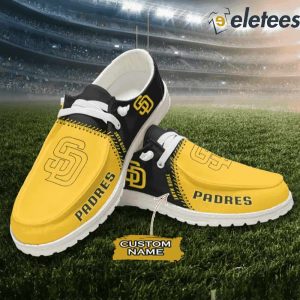 Padres Custom Name Hude Shoes