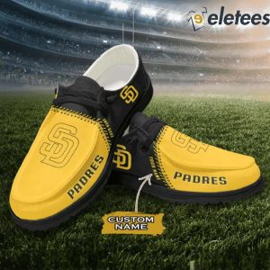 Padres Custom Name Hude Shoes1