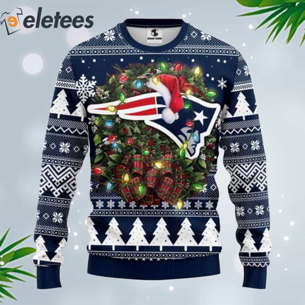 Patriots Football Ugly Christmas Sweater