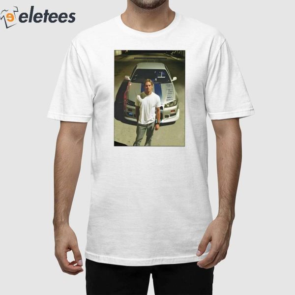 Paul Walker 50Th Birthday Shirt