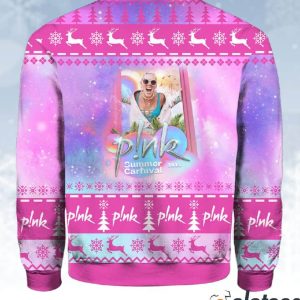 Pink Summer Carnival 2023 Tour Ugly Christmas Sweater 3