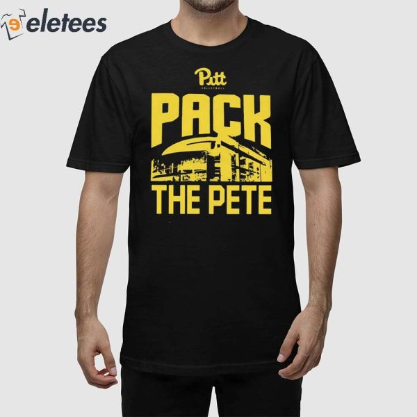Pitt Volleyball Pack The Pete Shirt