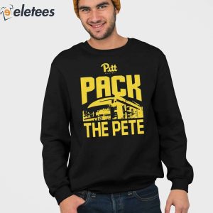 Pitt Volleyball Pack The Pete Shirt 2
