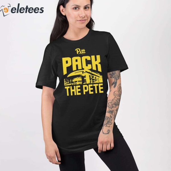 Pitt Volleyball Pack The Pete Shirt