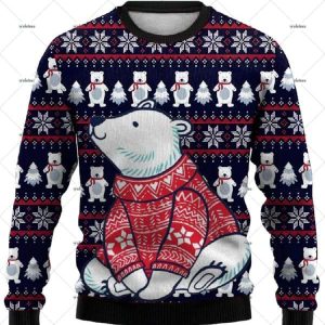 Polar Bear Ugly Christmas Sweater