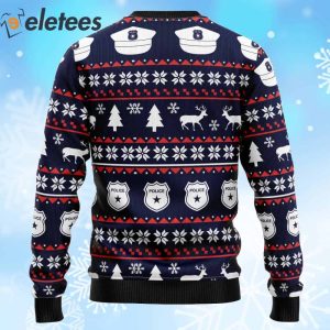 Police Navidad Ugly Christmas Sweater 2
