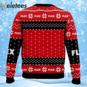 Power Tools Flex Merry Christmas Ugly Sweater 2