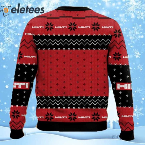 Power Tools Hilti Merry Christmas Ugly Sweater