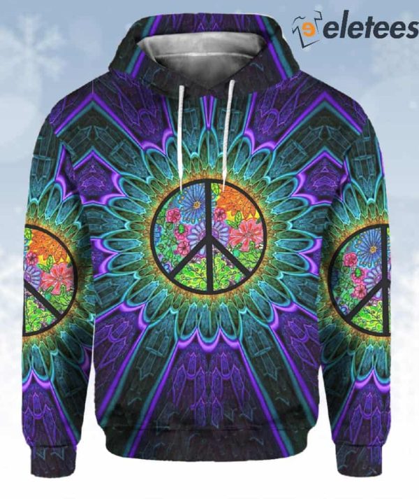 Psychedelic Hippie Peace Hoodie