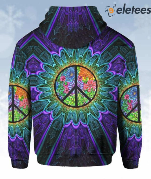 Psychedelic Hippie Peace Hoodie