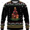 Puppy Dog Christmas Tree Ugly Christmas Sweater