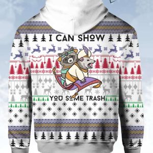 Raccoon I Can Show You Some Trash 3D Hoodie 3