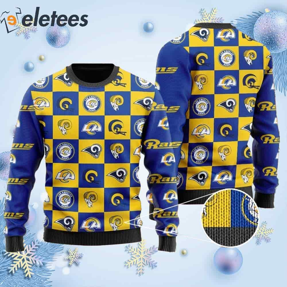 Rams ugly sale christmas sweater