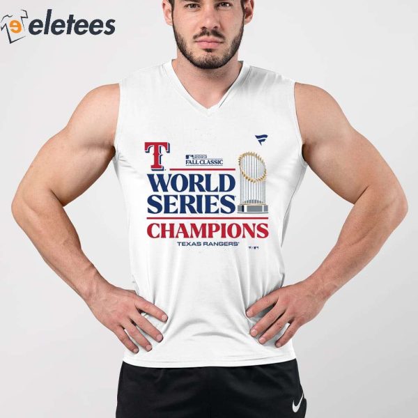 Rangers 2023 World Series Champions Locker Room Shirt