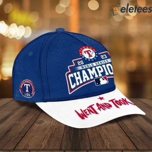 Rangers 2023 World Series Champions Went And Took It Cap1