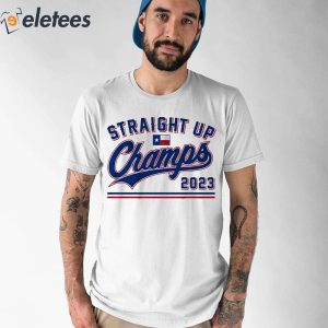 Rangers Straight Up Champs 2023 Shirt 1