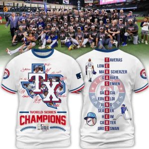 Rangers World Series 3D Shirt 2023 1