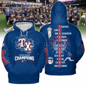 Rangers World Series 3D Shirt 2023 2