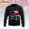 Red Wine Here For The Jingle Juice Ugly Christmas Sweater