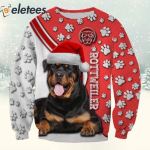 Rottweiler Christmas 3D Full Print Shirt 2