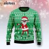 Santa Claus Floss Like A Boss Ugly Christmas Sweater