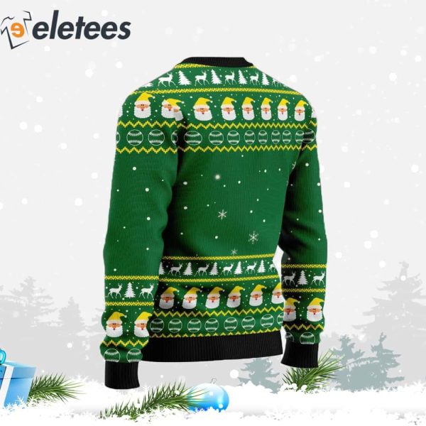 Santa Claus Merry Hitsmas Ugly Christmas Sweater