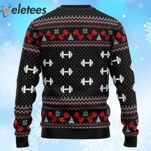 Santa Claus North Swole Ugly Christmas Sweater 2