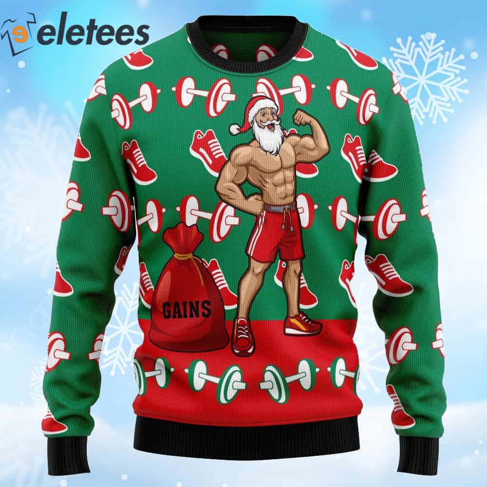  Funny Festive Christmas Gym Joke TShirts and Gifts Do