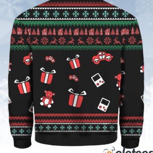 Santa My Milkshake Brings All The Toys To The Yard Ugly Christmas Sweater 3