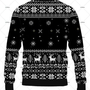 Santa Rock And Roll Christmas Ugly Sweater 2