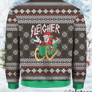Santa Sleigher Christmas Sweater 3