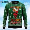 Santa We Whiskey You A Merry Christmas Ugly Sweater