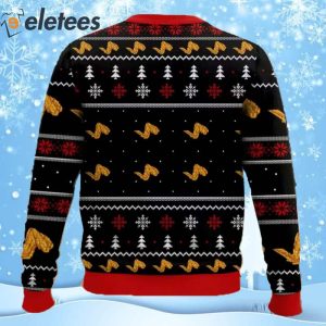 Santa With Tommy Want Wingy Saturday Night Live Ugly Christmas Sweater 2