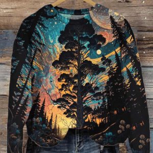 Scenery Art Print Sweatshirt
