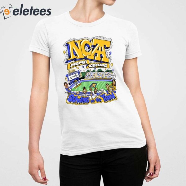 Scholars On The Yard Nc A&T Ghoe Shirt