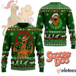 Scooby Doo Get Your Jingle On Ugly Christmas Sweater