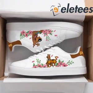 Scooby-Doo Pastel Flower Casual Sneakers