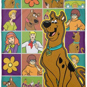 Scooby Doo and Friends Christmas Blanket