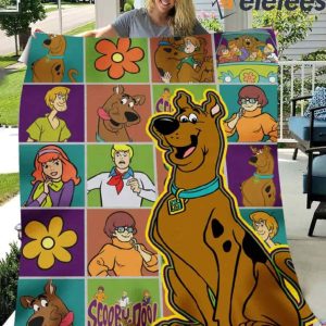 Scooby Doo and Friends Christmas Blanket1