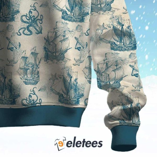 Seas The Day Ugly Christmas Sweater