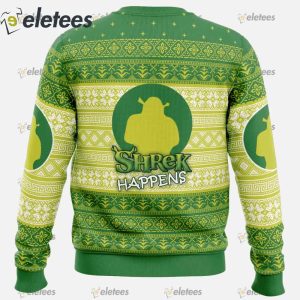 Shrek Happens Ugly Christmas Sweater1