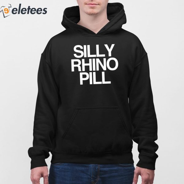 Silly Rhino Pill Hoodie