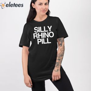 Silly Rhino Pill Hoodie 4