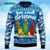 Skateboard Have A Swell Christmas Ugly Sweater