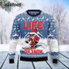 Skiing Life Is Better On Snow Ugly Christmas Sweater