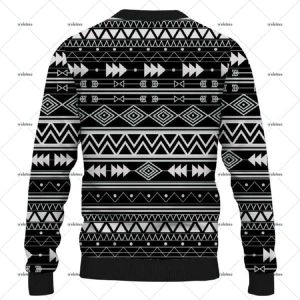 Skull Christmas Tree Ugly Christmas Sweater 2