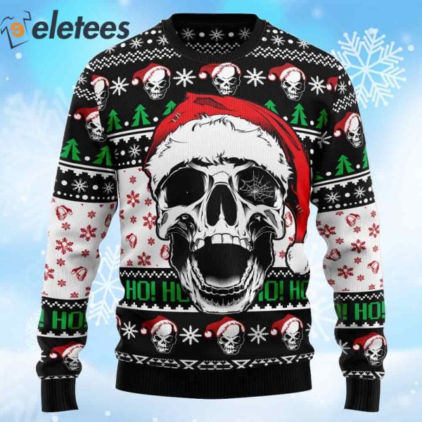 Skull Xmas Ugly Christmas Sweater