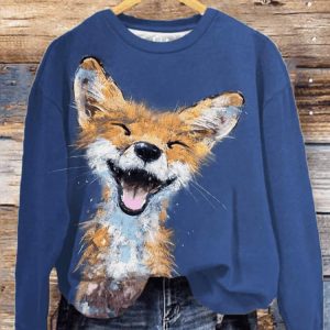 Smiling Fox Sweatshirt