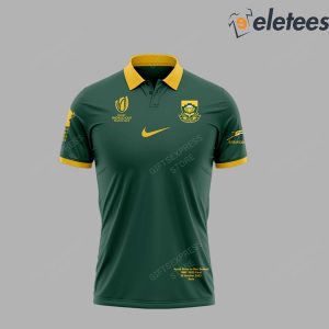 South Africa Rugby Team Polo Champions Rugby World Cup 2023 2